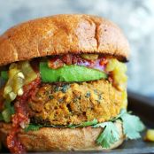 Mexican Green Chili Burgers