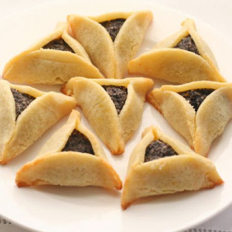 Poppy Seed Hamantaschen, Low Carb
