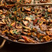 Fresh and Wild Mushroom Stew