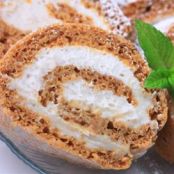Pumpkin Roll Cake
