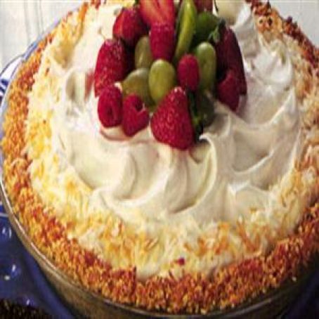COCONUT ALMOND CREAM PIE