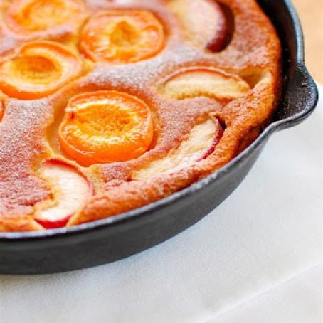 Peach Clafouti