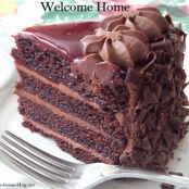 Chocolate Raspberry Layer Cake