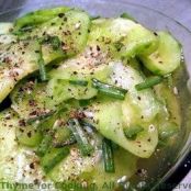 CUCUMBER SALAD - OLD FASHIONED