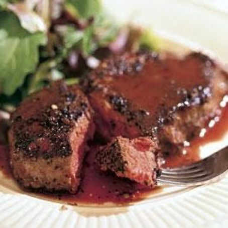 Steak au Poivre