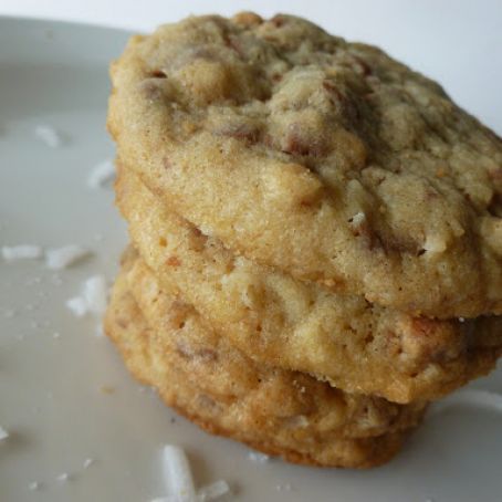 Coconut & Kit Kat Cookies