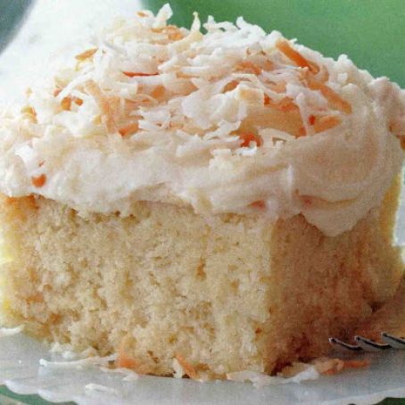 COCONUT SHEET CAKE, OLD-FASHIONED (Sheet Cake)