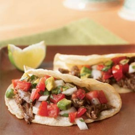 Beef Carnitas Tacos