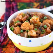 Cauliflower Mushroom Curry