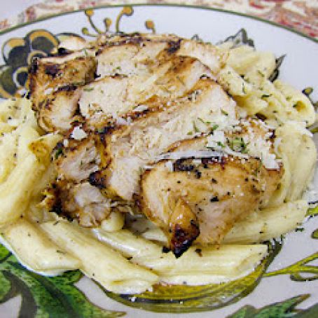 Grilled Cajun Ranch Chicken Pasta