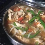 Chicken Pepper Steak