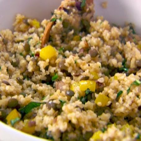 Herbed Bulgur-Lentil Pilaf
