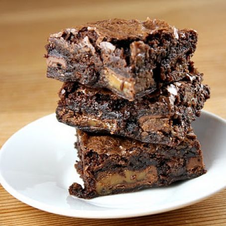 caramel brownies