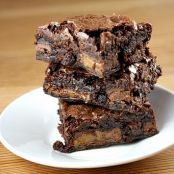 caramel brownies