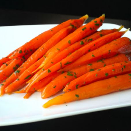 Sous Vide Glazed Carrots