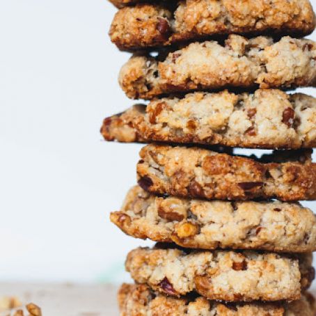 Walnut Ginger Pecan  cookies