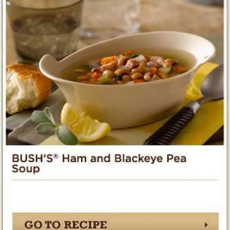 Bush's Ham and Blackeye Pea Soup
