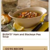 Bush's Ham and Blackeye Pea Soup
