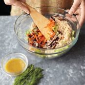 Barley, Mushroom, and Dill Salad