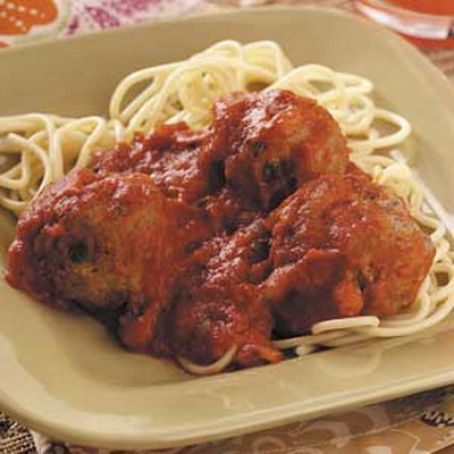 Versatile Spaghetti & Meatballs for One