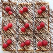 Skinny Chocolate Raspberry Cheesecake