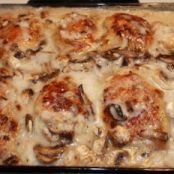 Smothered Chicken with Rice