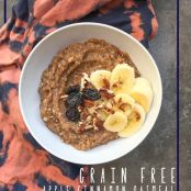 Grain Free Cinnamon Apple Oatmeal