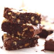 Brownie - Double Chocolate Brownies with Macadamia Nuts