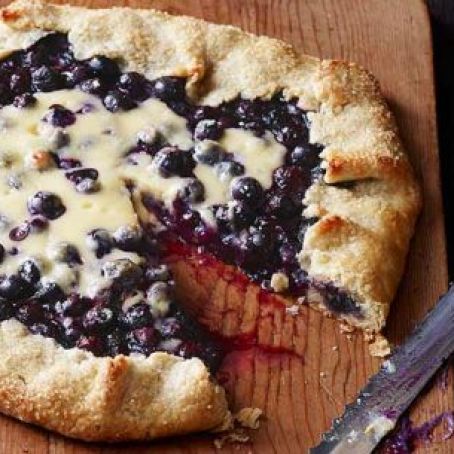 Blueberry Cheesecake Galette