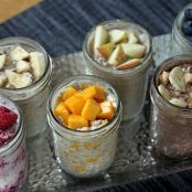 Overnight, No-Cook Refrigerator Oatmeal