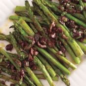 Roasted Asparagus With Olive Vinaigrette