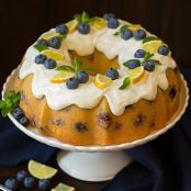 Lemon Blueberry Bundt Cake