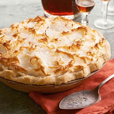Vertamae Grosvenor’s Coconut Custard Meringue Pie