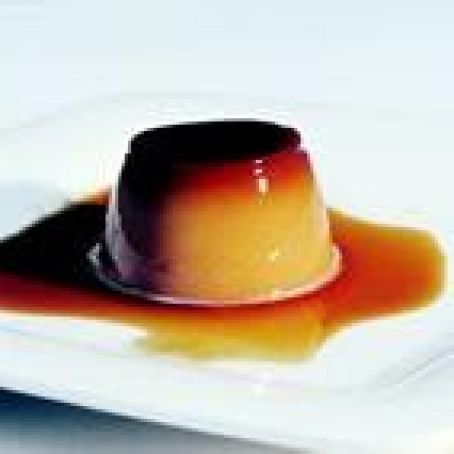 Duckling Foie Gras Caramel Custard