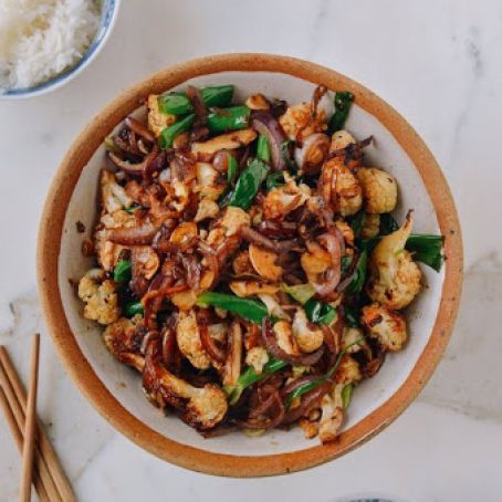 Spicy Cauliflower Stir-Fry