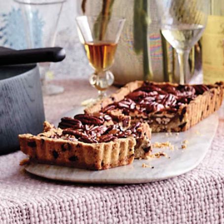 Chocolate-Maple Pecan Tart