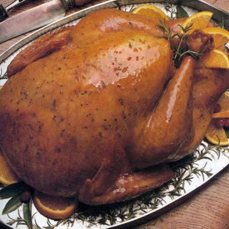Turkey with Orange-Rosemary Glaze