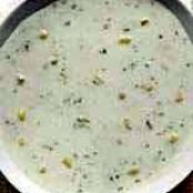 Potato-Cucumber Soup with Toasted Corn