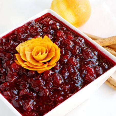CRANBERRY SAUCE IN RED WINE