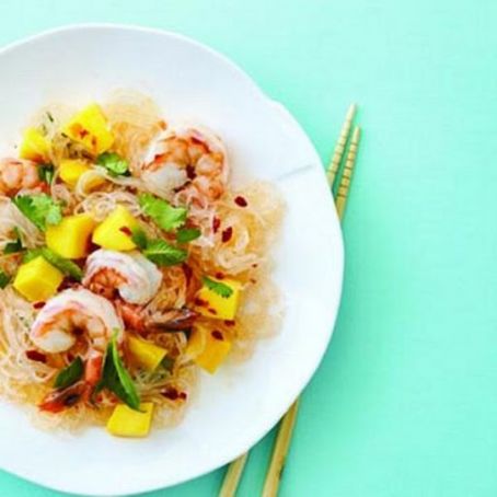 Shrimp and Mango Noodle Salad