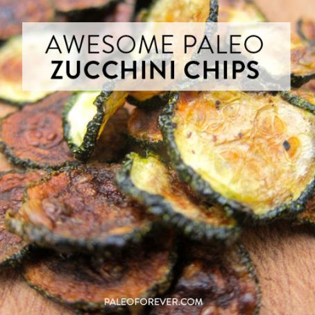 Awesome Paleo Zucchini Chips