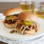 Asian Sloppy Joe Sliders