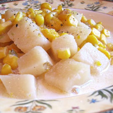 Slow Cooker Potato Corn Chowder