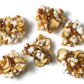 Caramel Apple Popcorn Clusters