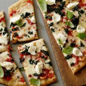 Healthy Spinach and Ricotta Pizza