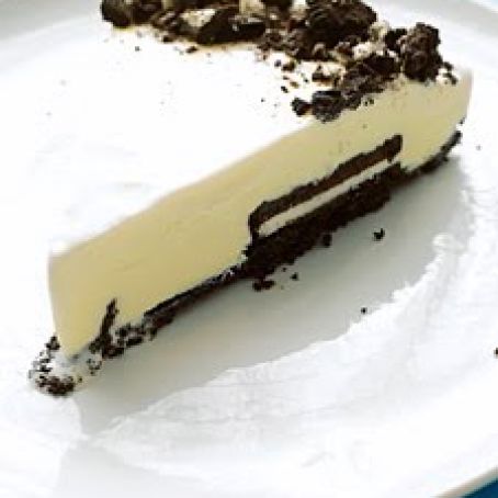 Black-and-White Ice Cream Tart