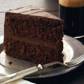 Chocolate Stout Layer Cake w/Chocolate Frosting
