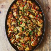 Ciabatta and Sausage Stuffing-Thomas Keller