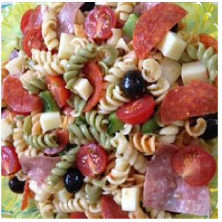 Awesome Mediterranean Pasta Salad