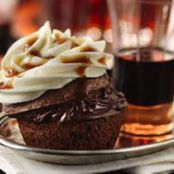 Boozy Bourbon Chocolate Cupcakes